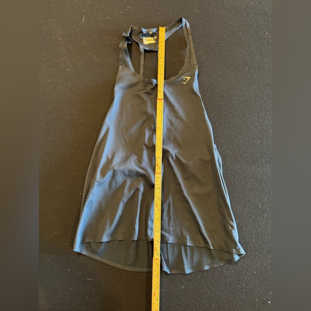 Gymshark Black Tank with Logo. Women’s Sz XS